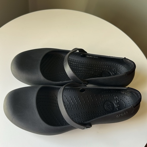 CROCS Alice Work Mary Jane Flats slip-on comfort work casual wear travel Beach 9 - Picture 12 of 14